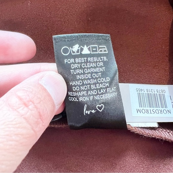 NIC+ZOE Faux Suede Ankle Pants Size 10 Toffee Slim Fit Boho Career NWT - Picture 12 of 13